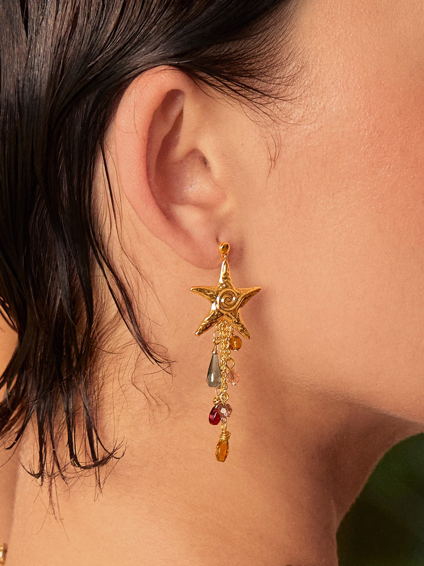 Seaside Nomad Starfish Earrings