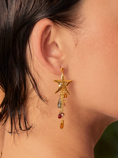 Seaside Nomad Starfish Earrings