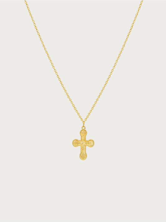 Mini Cross Pendant Necklace