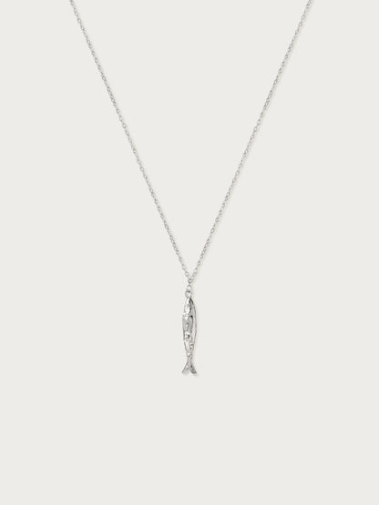 Gold Anchovy Necklace