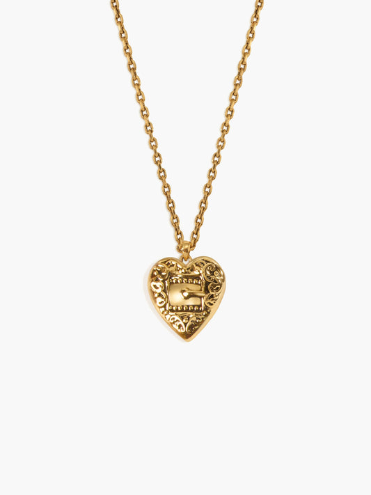 Belted Heart Necklace