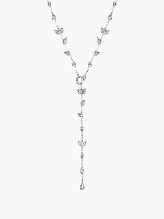 Petal Chain in Silver