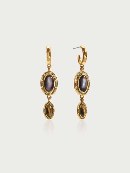 Tiger's Gaze Earrings