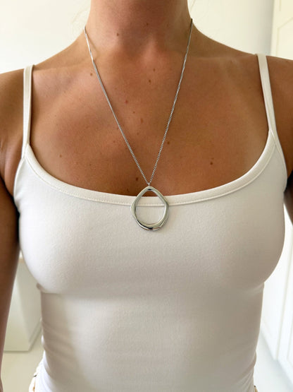 AMS NECKLACE SILVER