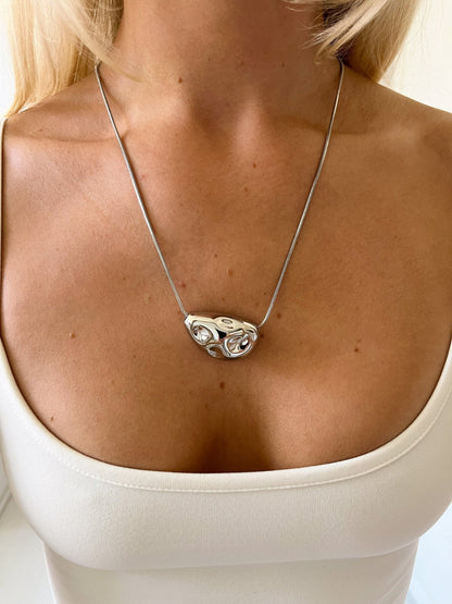 BABS NECKLACE SILVER