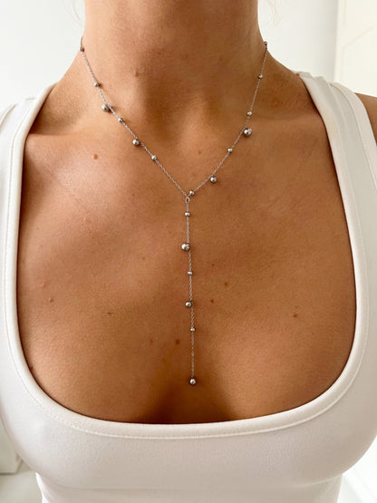 LILA NECKLACE SILVER