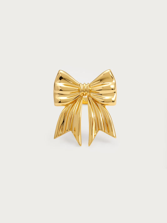 Bow Ring in Gold